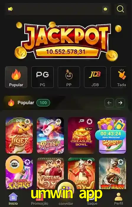Promoções Especiais no umwin app App